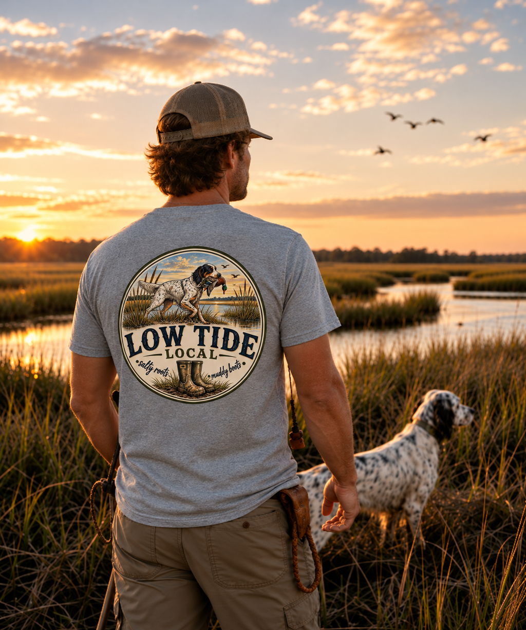 Low Tide Local English Setter Tee