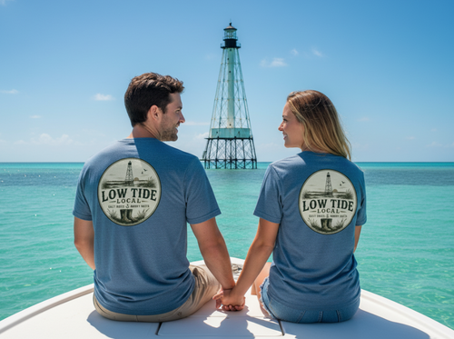 Alligator Reef Lighthouse Graphic Tee