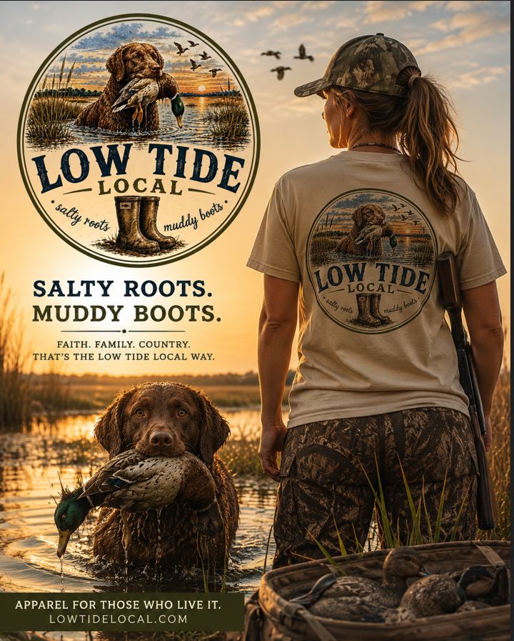 Low Tide Local Boykin Watch Graphic Tee
