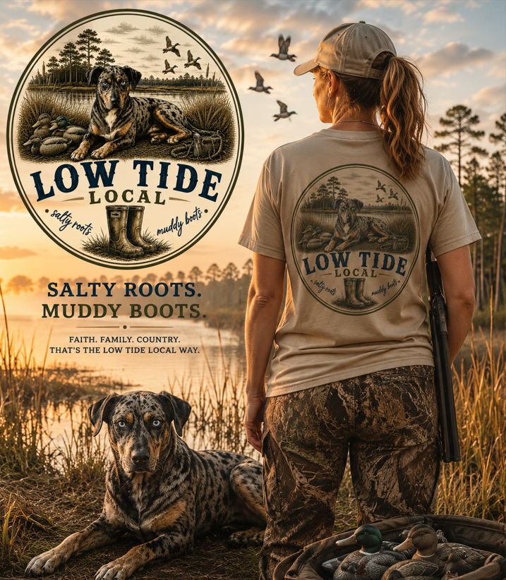 Low Tide Local Catahoula Graphic Tee