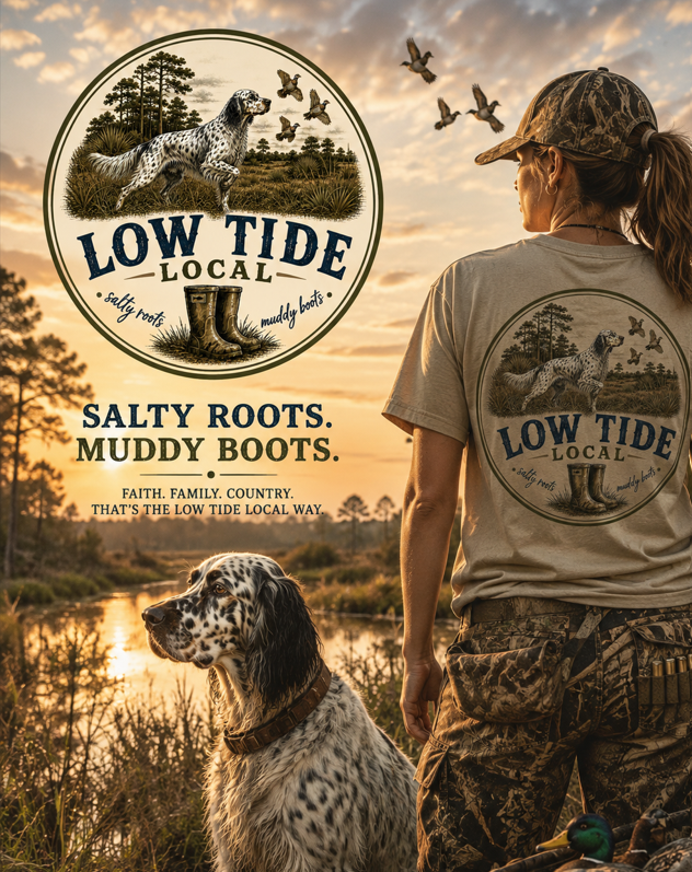 Low Tide Local Setter's Stand Graphic Tee