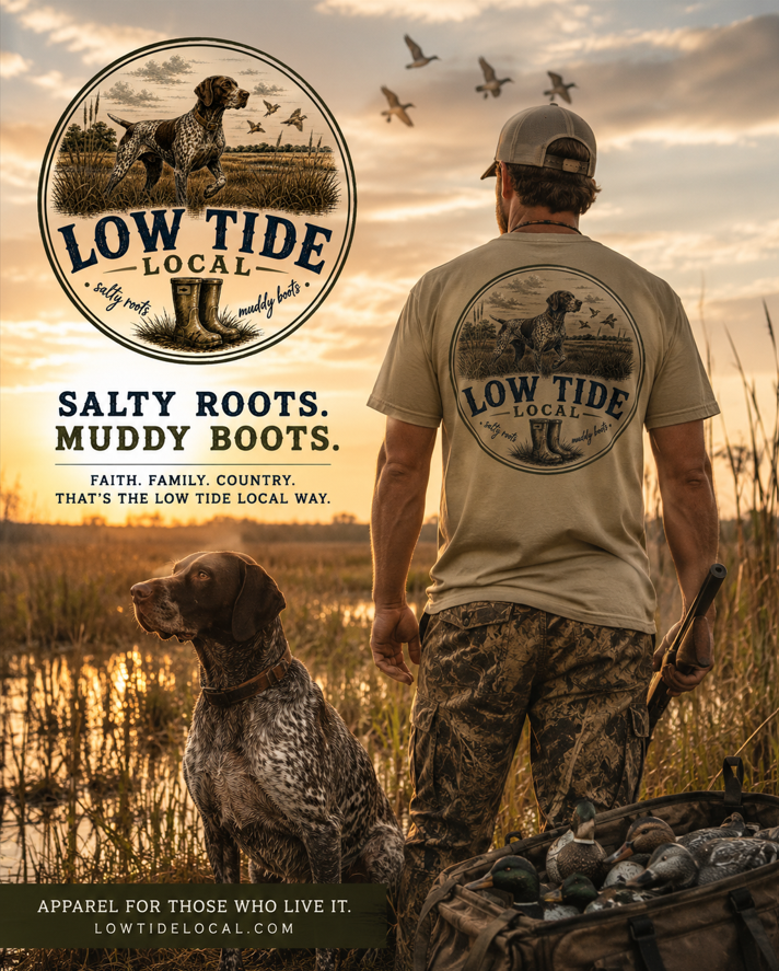 Low Tide Local Shorthair Pointer Graphic Tee