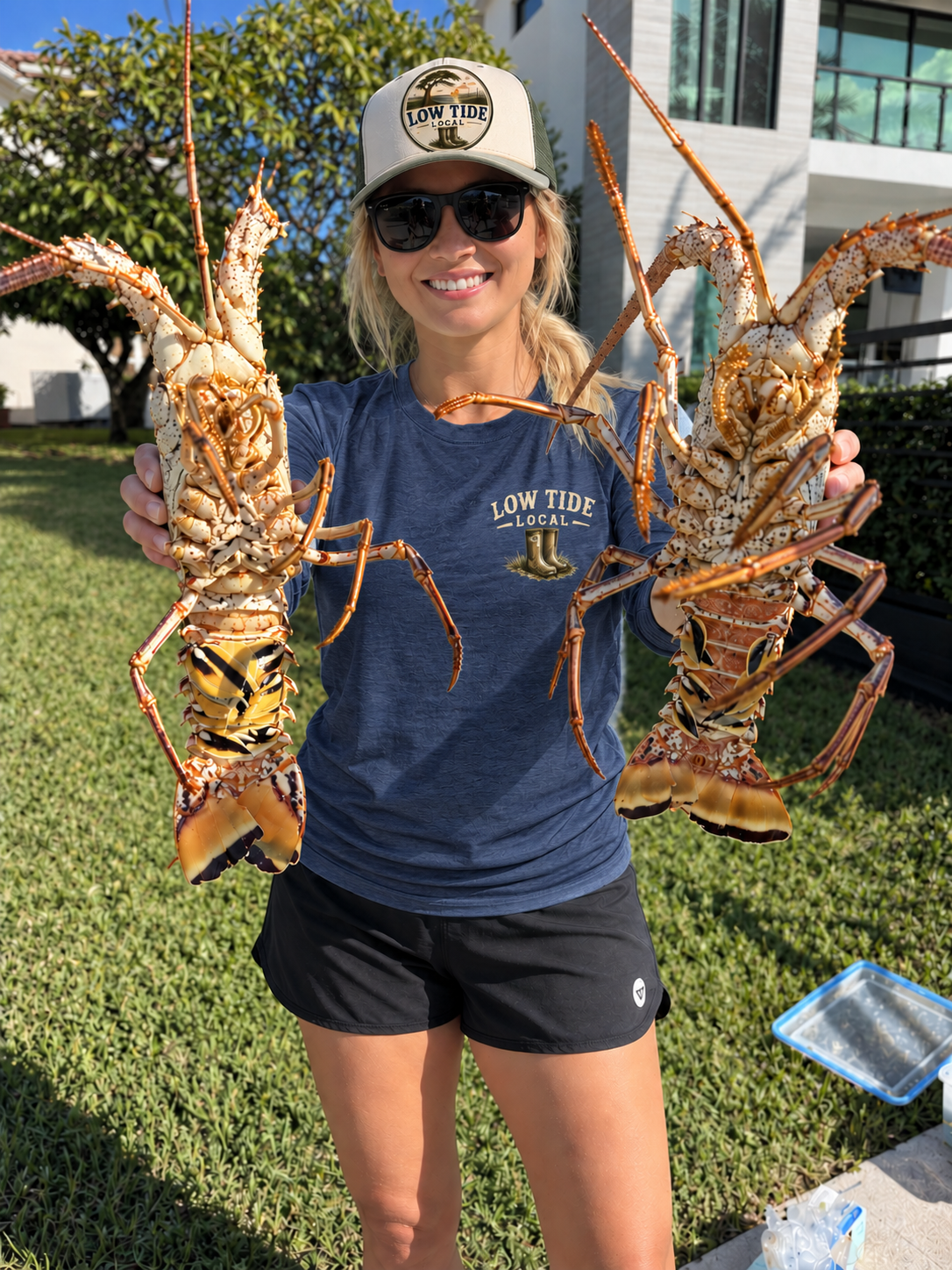 Low Tide Local Spiny Lobster Graphic Tee