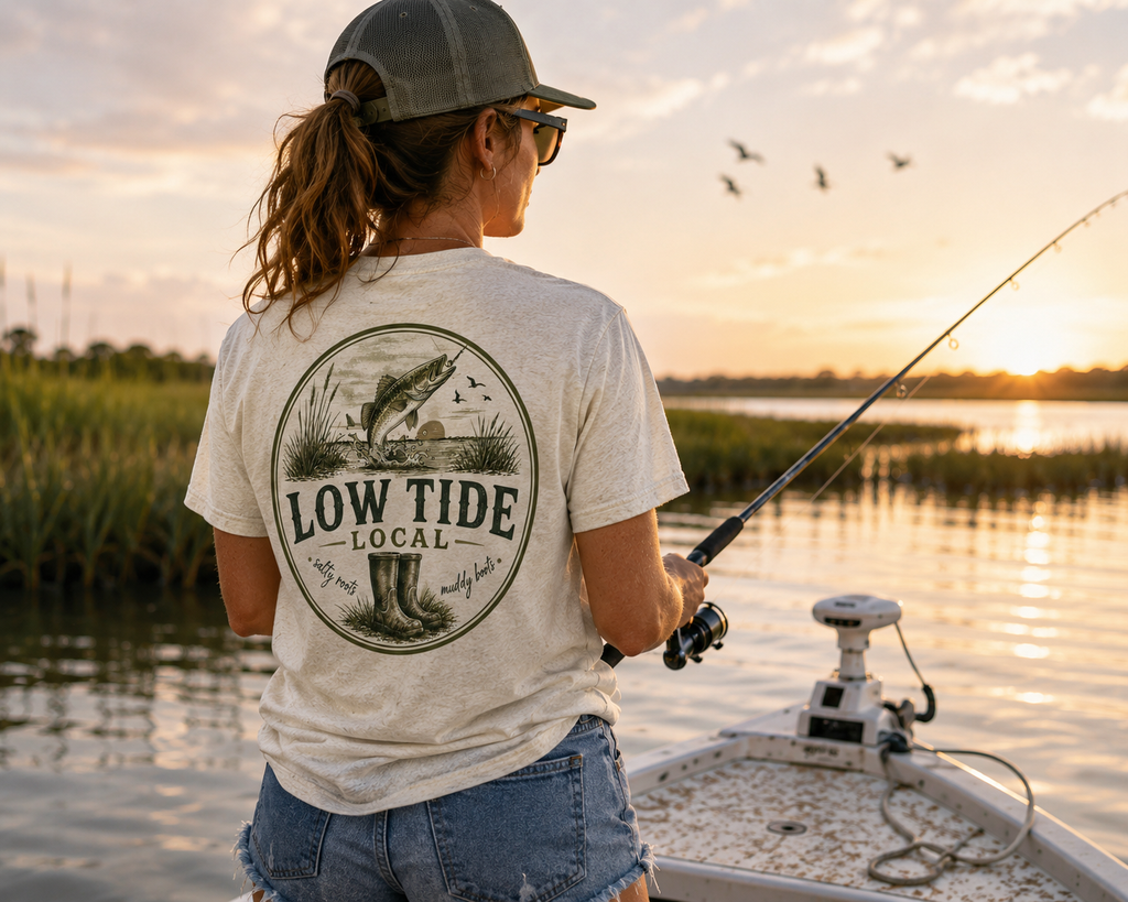 Low Tide Local Speckled Trout Graphic Tee